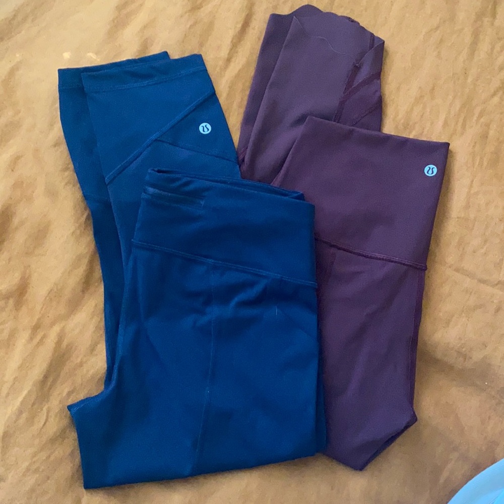 TWO lululemon leggings